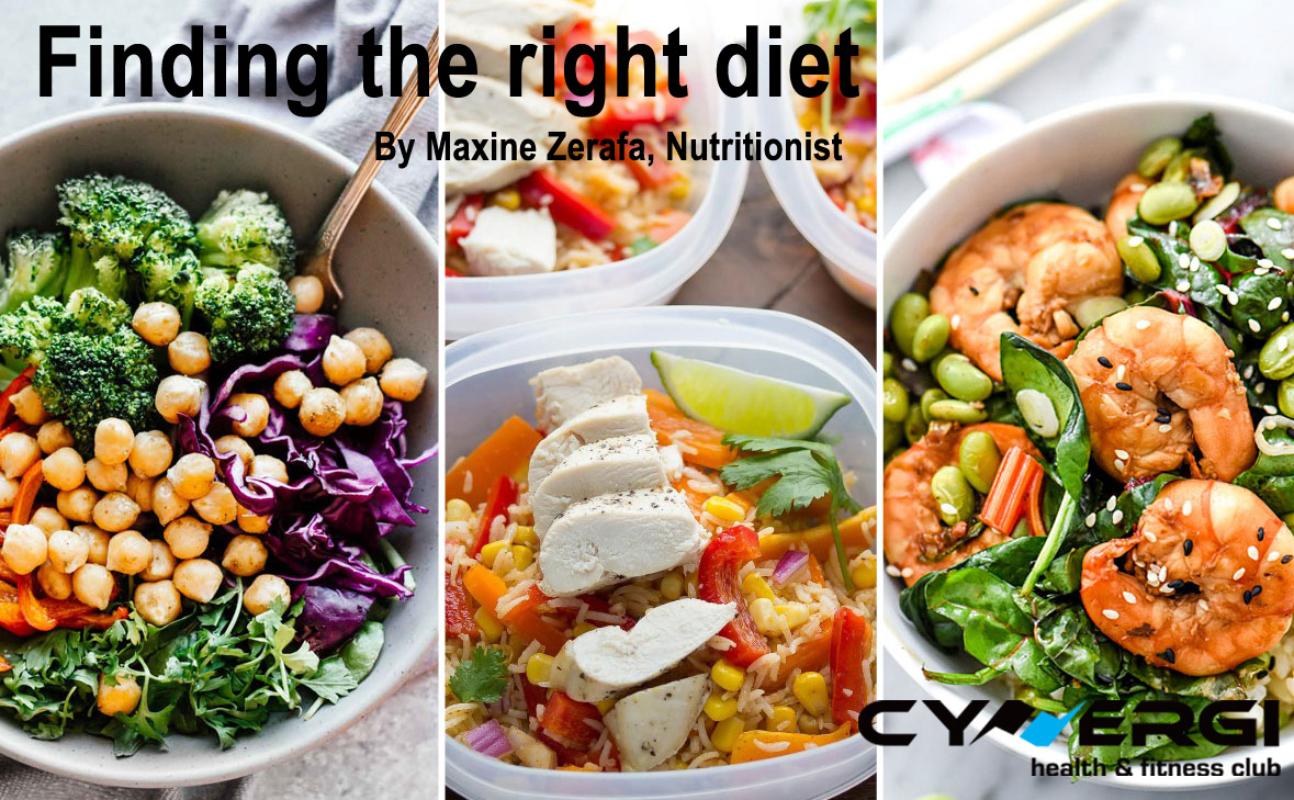 Finding the Right Diet | Cynergi Health & Fitness Club